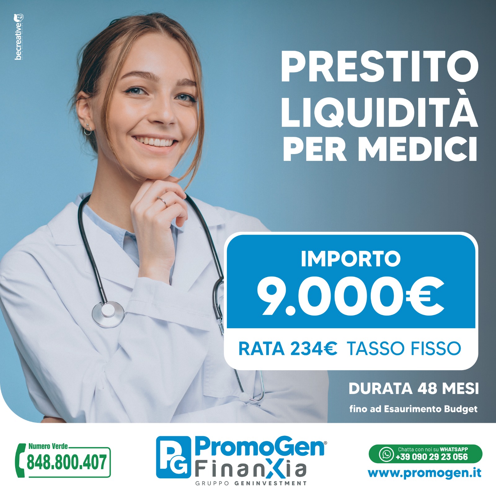 Prestiti, Finanziamenti, Cessioni del Quinto a Reggio Calabria - Promogen